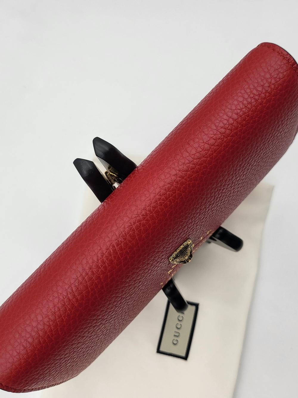 Gucci Animalier L'Aveugle Par Amour Pebbled Leather Epecial Edition..Authentic. - Picture 16 of 16